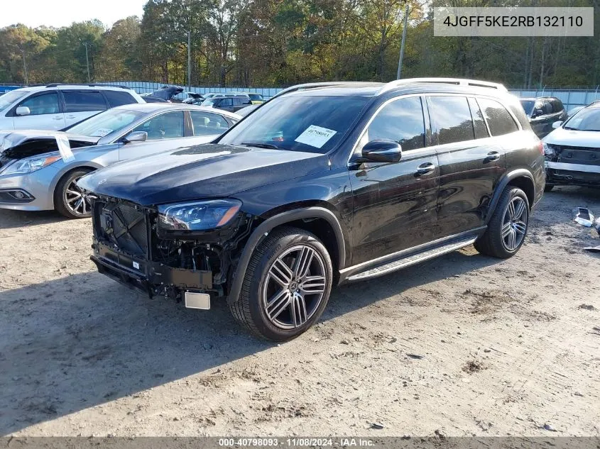 2024 Mercedes-Benz Gls 450 4Matic VIN: 4JGFF5KE2RB132110 Lot: 40798093