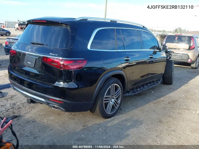 2024 Mercedes-Benz Gls 450 4Matic VIN: 4JGFF5KE2RB132110 Lot: 40798093