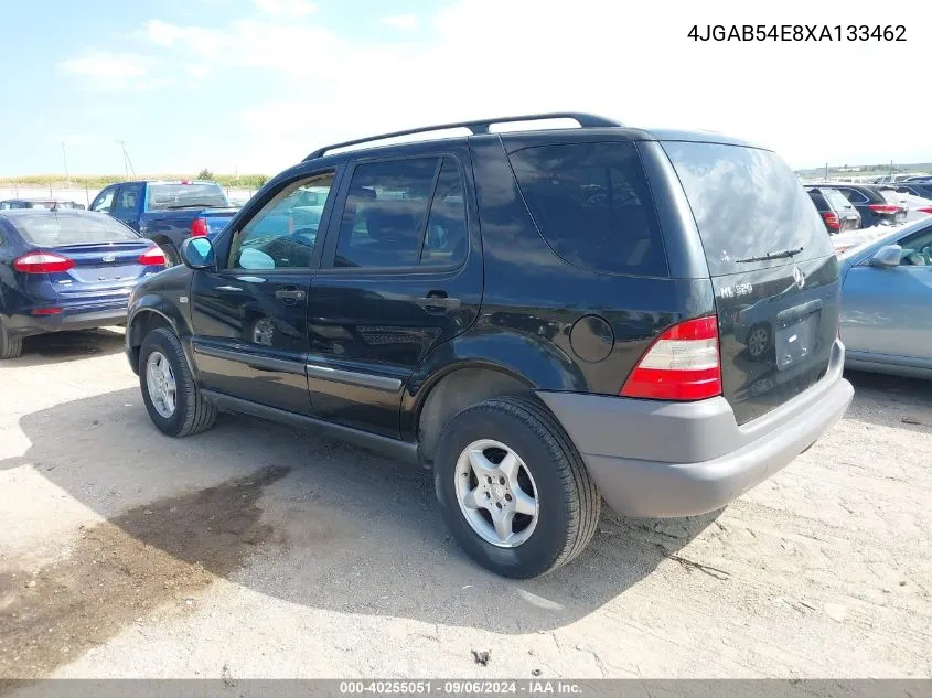 1999 Mercedes-Benz Ml 320 VIN: 4JGAB54E8XA133462 Lot: 40255051