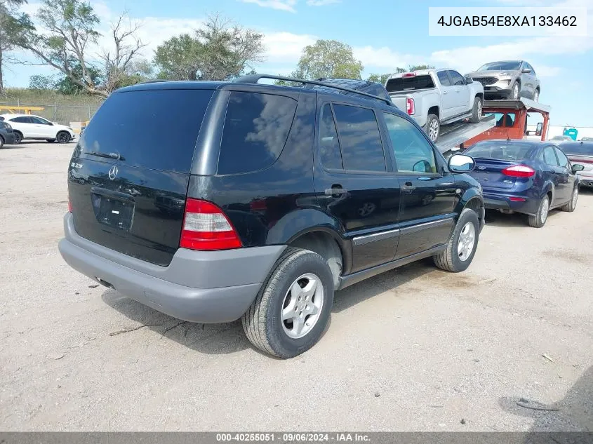 1999 Mercedes-Benz Ml 320 VIN: 4JGAB54E8XA133462 Lot: 40255051