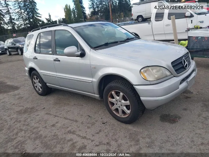 1999 Mercedes-Benz Ml 430 VIN: 4JGAB72E4XA082928 Lot: 40659584