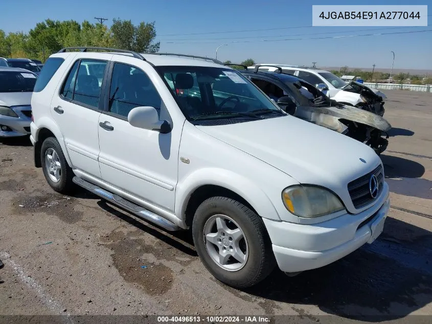 2001 Mercedes-Benz Ml 320 VIN: 4JGAB54E91A277044 Lot: 40496513