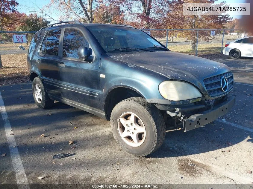 2001 Mercedes-Benz Ml 320 VIN: 4JGAB54E71A285725 Lot: 40702168