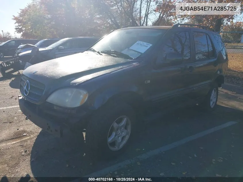 2001 Mercedes-Benz Ml 320 VIN: 4JGAB54E71A285725 Lot: 40702168