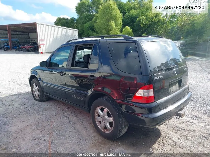 2004 Mercedes-Benz Ml 350 4Matic VIN: 4JGAB57EX4A497230 Lot: 40207004