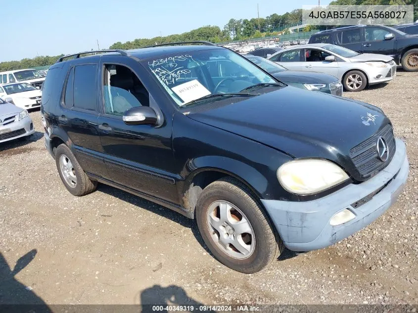 2005 Mercedes-Benz Ml 350 VIN: 4JGAB57E55A568027 Lot: 40349319