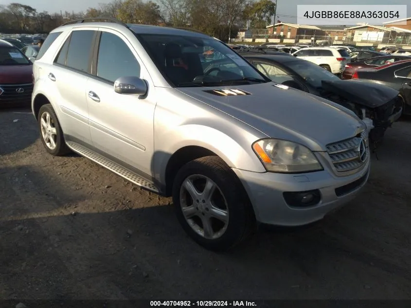 4JGBB86E88A363054 2008 Mercedes-Benz Ml 350