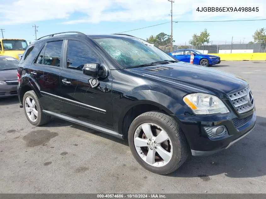 2009 Mercedes-Benz Ml 350 4Matic VIN: 4JGBB86EX9A498845 Lot: 40574686