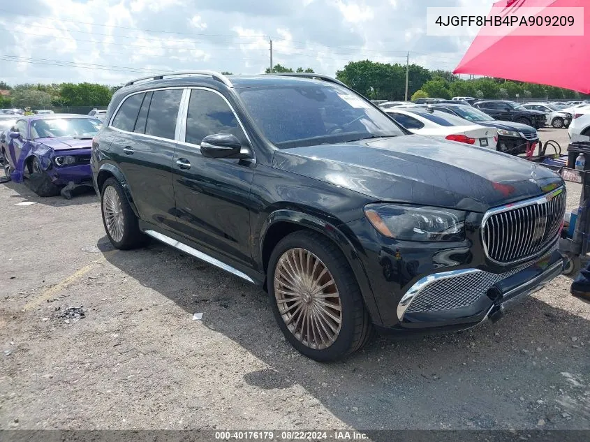 2023 Mercedes-Benz Maybach Gls 600 4Matic VIN: 4JGFF8HB4PA909209 Lot: 40176179