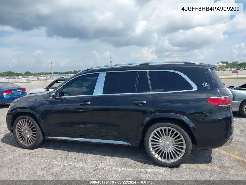 2023 Mercedes-Benz Maybach Gls 600 4Matic VIN: 4JGFF8HB4PA909209 Lot: 40176179