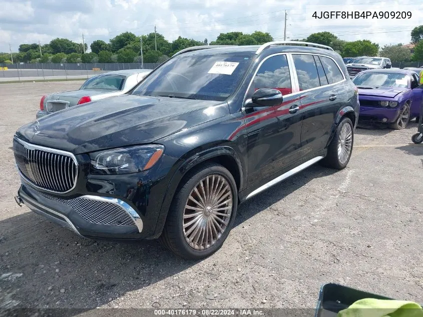 2023 Mercedes-Benz Maybach Gls 600 4Matic VIN: 4JGFF8HB4PA909209 Lot: 40176179