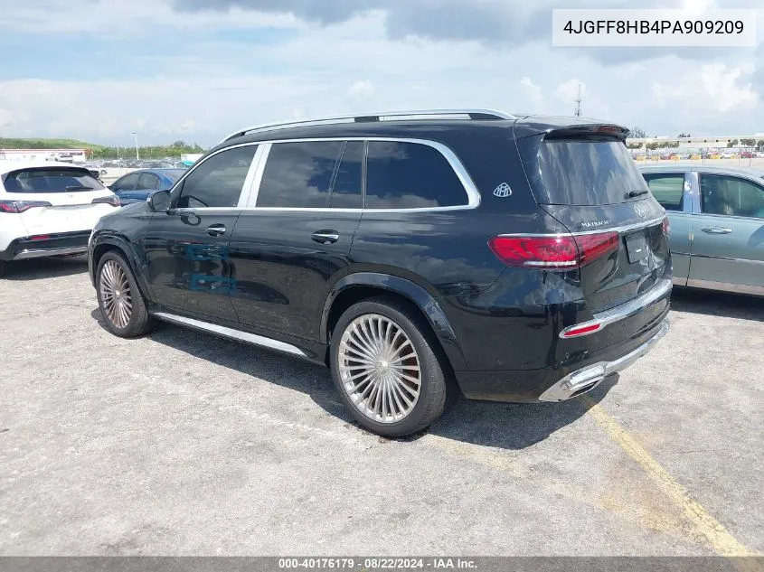 2023 Mercedes-Benz Maybach Gls 600 4Matic VIN: 4JGFF8HB4PA909209 Lot: 40176179