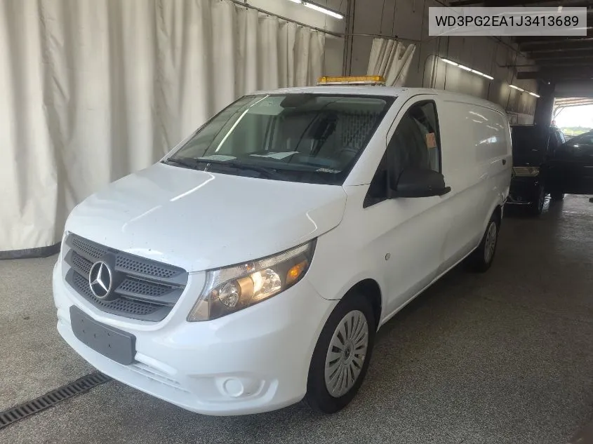 2018 Mercedes-Benz Metris VIN: WD3PG2EA1J3413689 Lot: 40685594