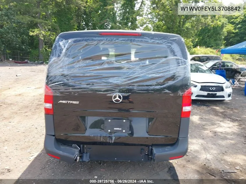 2020 Mercedes-Benz Metris VIN: W1WV0FEY5L3708842 Lot: 39725756