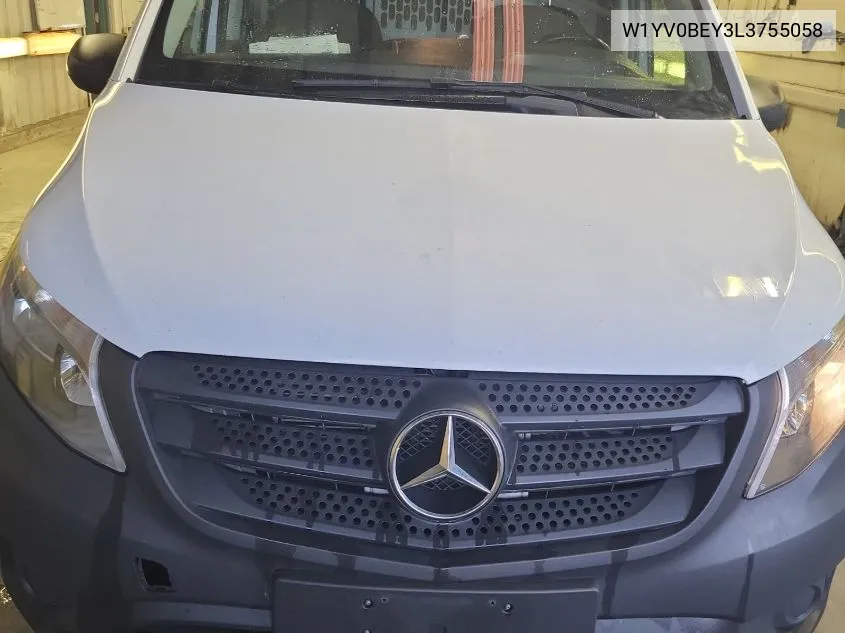 2020 Mercedes-Benz Metris VIN: W1YV0BEY3L3755058 Lot: 40710137