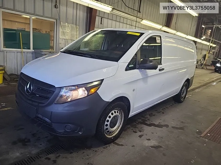 2020 Mercedes-Benz Metris VIN: W1YV0BEY3L3755058 Lot: 40710137