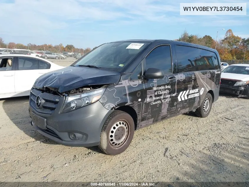 2020 Mercedes-Benz Metris VIN: W1YV0BEY7L3730454 Lot: 40768545