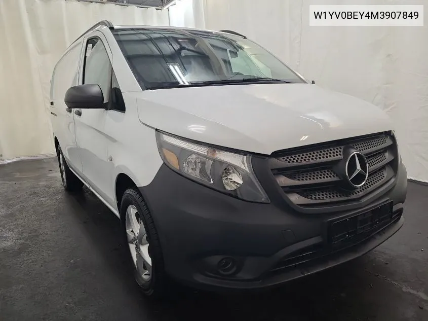 2021 Mercedes-Benz Metris VIN: W1YV0BEY4M3907849 Lot: 40715584