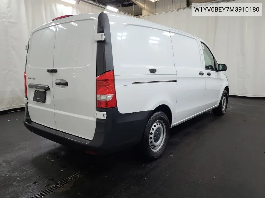 2021 Mercedes-Benz Metris VIN: W1YV0BEY7M3910180 Lot: 40719597