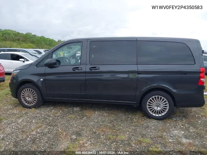 2023 Mercedes-Benz Metris VIN: W1WV0FEY2P4350583 Lot: 40539472