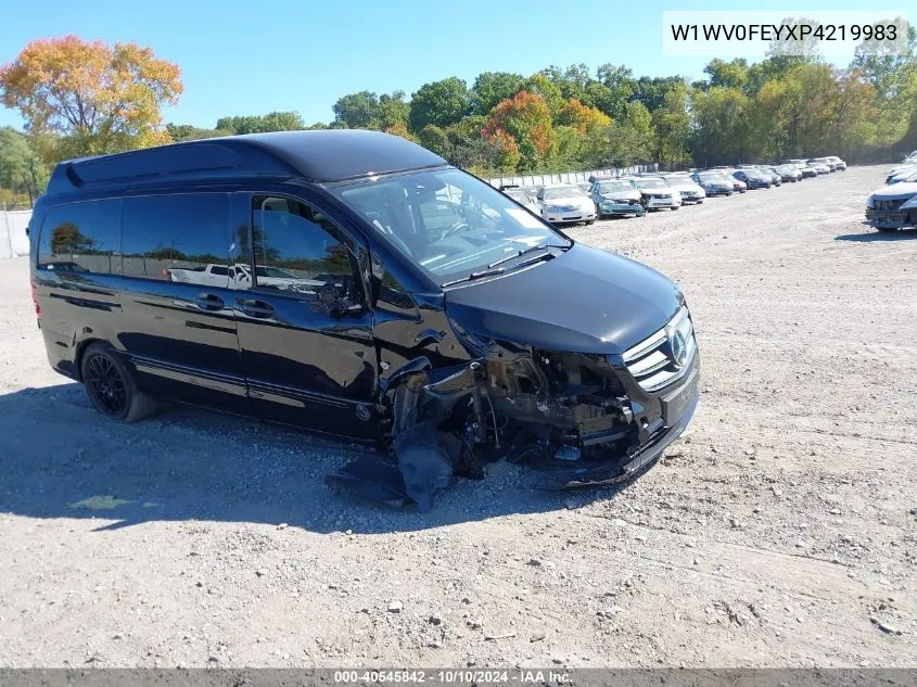 2023 Mercedes-Benz Metris VIN: W1WV0FEYXP4219983 Lot: 40545842