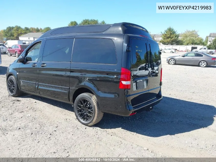 2023 Mercedes-Benz Metris VIN: W1WV0FEYXP4219983 Lot: 40545842