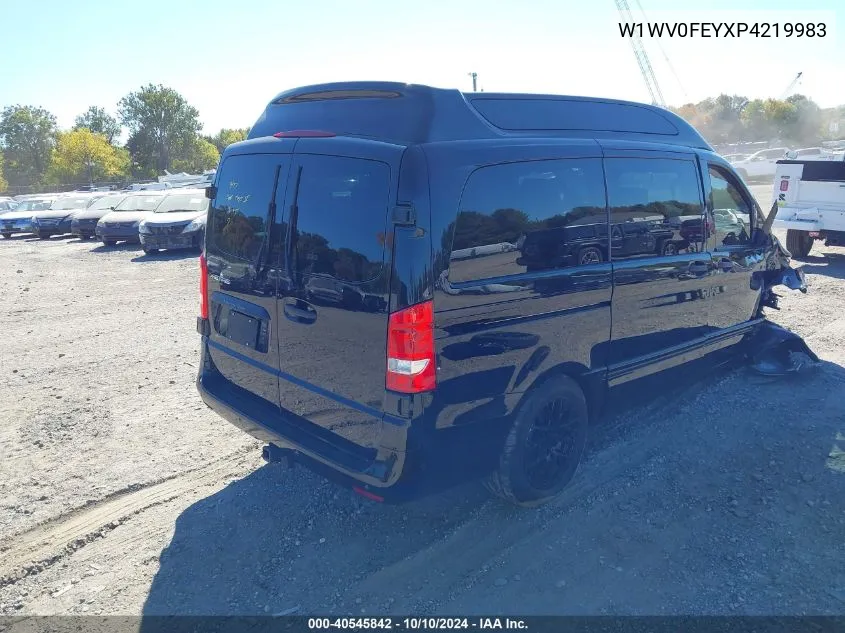 2023 Mercedes-Benz Metris VIN: W1WV0FEYXP4219983 Lot: 40545842