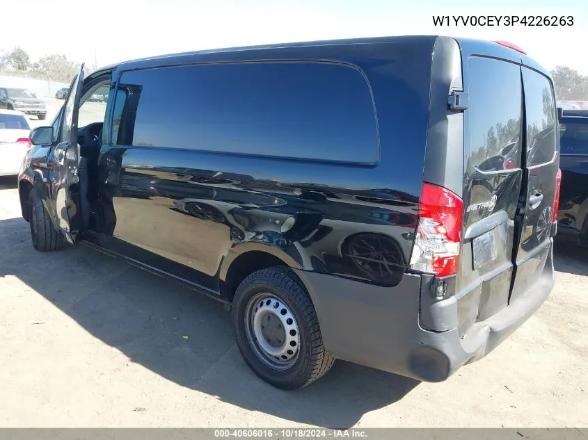 2023 Mercedes-Benz Metris VIN: W1YV0CEY3P4226263 Lot: 40606016