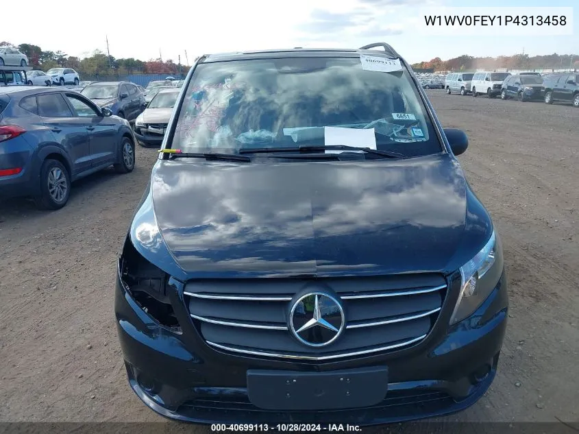 2023 Mercedes-Benz Metris VIN: W1WV0FEY1P4313458 Lot: 40699113