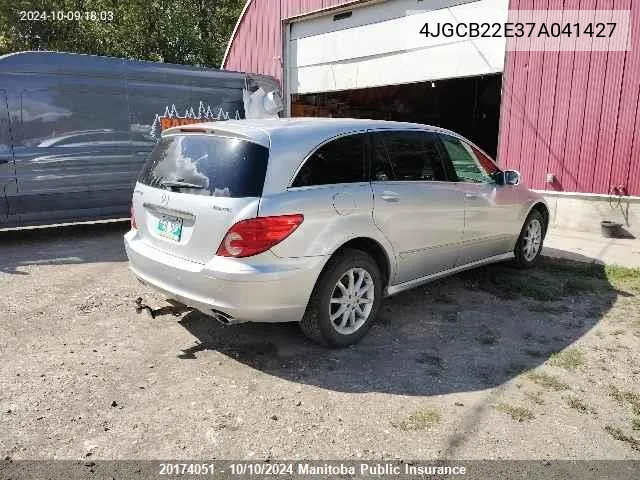 2007 Mercedes Benz R320 Cdi VIN: 4JGCB22E37A041427 Lot: 20174051