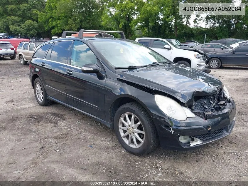 2007 Mercedes-Benz R 350 4Matic VIN: 4JGCB65E67A052084 Lot: 39532119