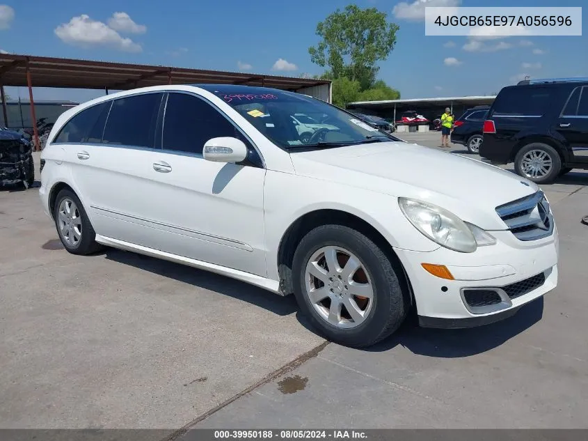 2007 Mercedes-Benz R 350 4Matic VIN: 4JGCB65E97A056596 Lot: 39950188