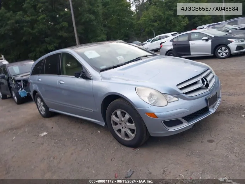 2007 Mercedes-Benz R 350 350 VIN: 4JGCB65E77A048884 Lot: 40087172