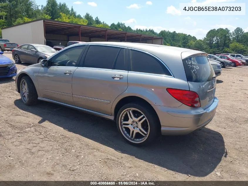 2008 Mercedes-Benz R 350 4Matic VIN: 4JGCB65E38A073203 Lot: 40804455