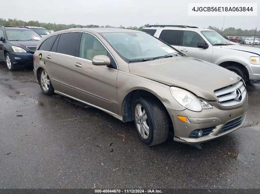 2008 Mercedes-Benz R 350 VIN: 4JGCB56E18A063844 Lot: 40844670