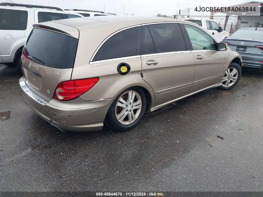 2008 Mercedes-Benz R 350 VIN: 4JGCB56E18A063844 Lot: 40844670