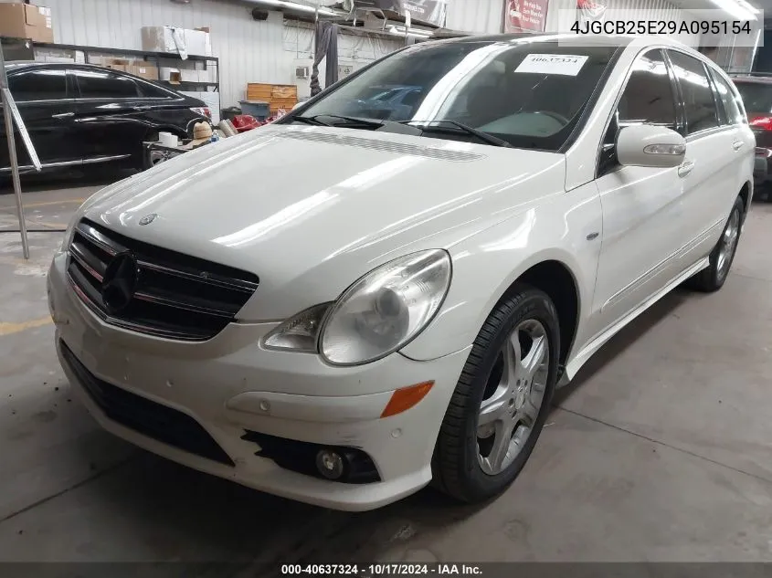 2009 Mercedes-Benz R 320 Bluetec 4Matic VIN: 4JGCB25E29A095154 Lot: 40637324