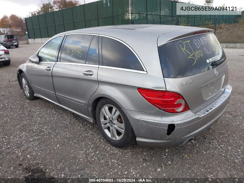 2009 Mercedes-Benz R 350 4Matic VIN: 4JGCB65E59A094121 Lot: 40704883