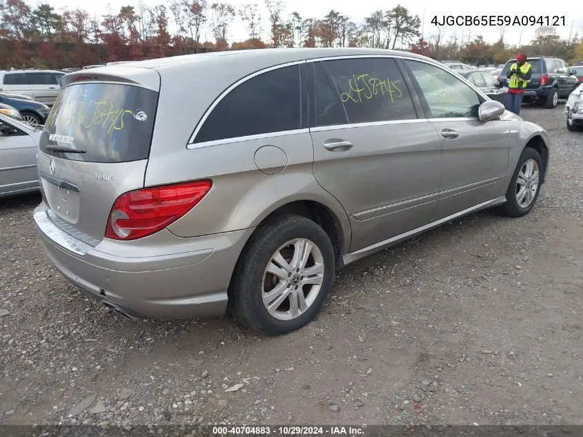 2009 Mercedes-Benz R 350 4Matic VIN: 4JGCB65E59A094121 Lot: 40704883