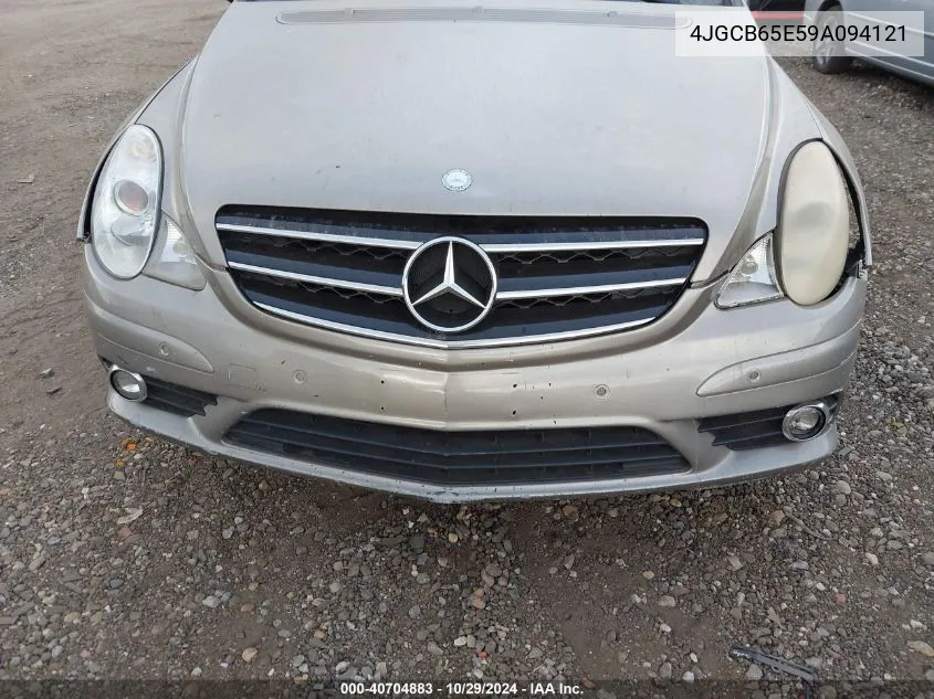 2009 Mercedes-Benz R 350 4Matic VIN: 4JGCB65E59A094121 Lot: 40704883