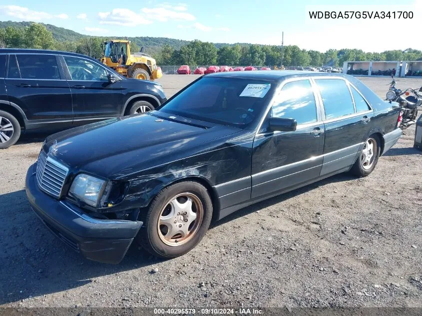 1997 Mercedes-Benz S 600 VIN: WDBGA57G5VA341700 Lot: 40295579