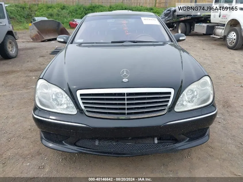 2006 Mercedes-Benz S 55 Amg 55 Amg VIN: WDBNG74J96A469165 Lot: 40146642