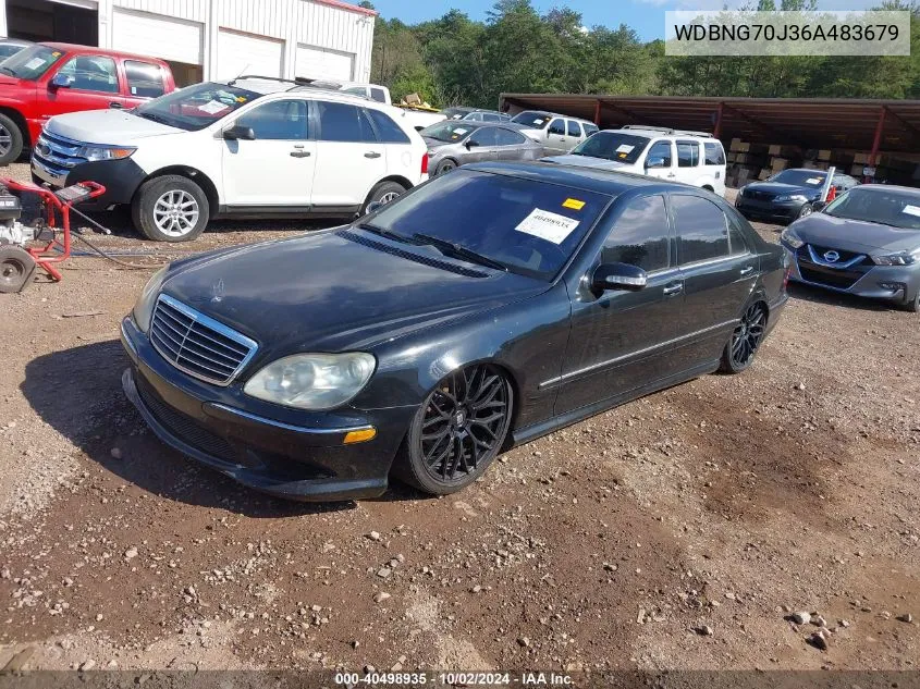 2006 Mercedes-Benz S 430 VIN: WDBNG70J36A483679 Lot: 40498935