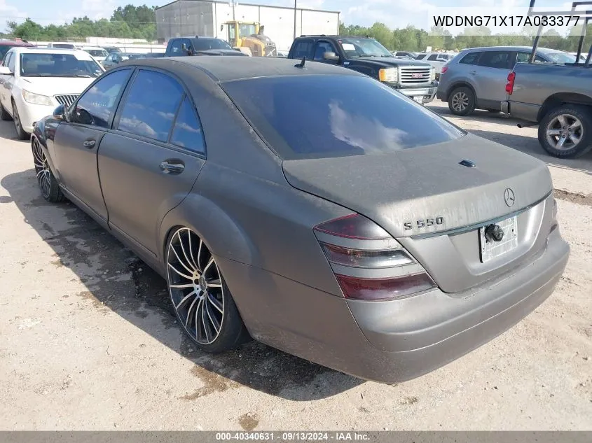 WDDNG71X17A033377 2007 Mercedes-Benz S 550