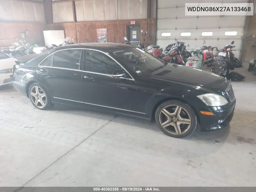 2007 Mercedes-Benz S 550 4Matic VIN: WDDNG86X27A133468 Lot: 40382355