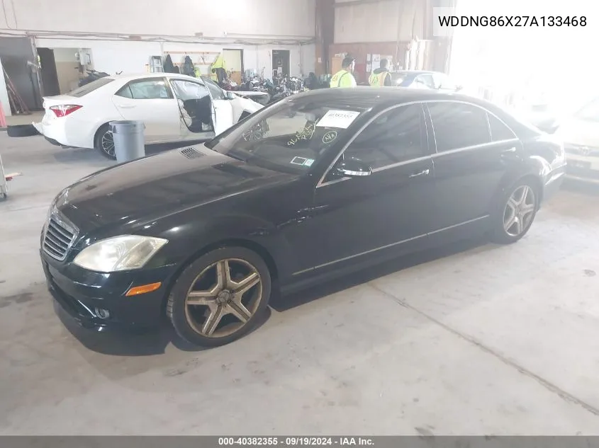 2007 Mercedes-Benz S 550 4Matic VIN: WDDNG86X27A133468 Lot: 40382355