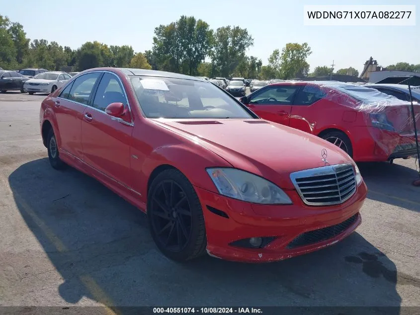 2007 Mercedes-Benz S 550 VIN: WDDNG71X07A082277 Lot: 40551074