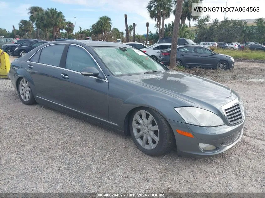 2007 Mercedes-Benz S 550 550 VIN: WDDNG71XX7A064563 Lot: 40628497