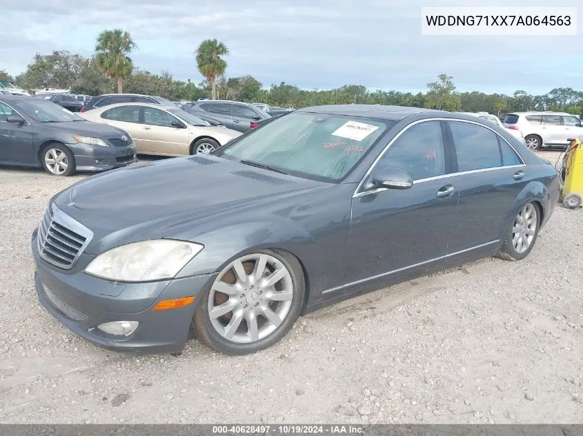 2007 Mercedes-Benz S 550 550 VIN: WDDNG71XX7A064563 Lot: 40628497