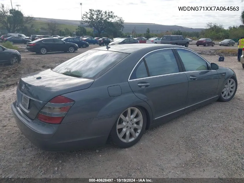 2007 Mercedes-Benz S 550 550 VIN: WDDNG71XX7A064563 Lot: 40628497